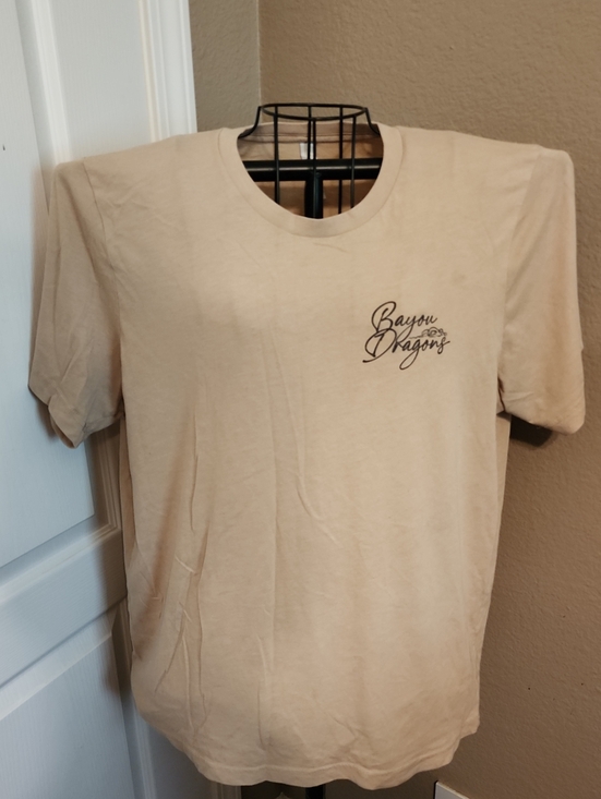 Bella Canvas Other - Bayou Dragons Tan Short-Sleeve Tee